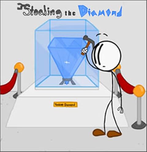 stealing the diamond